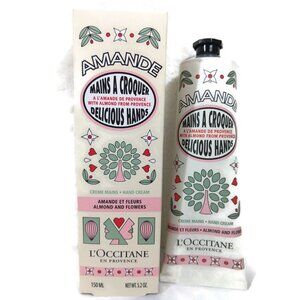 L'Occitane Limited Edition Almond & Flower Delicious Hand Cream 150ml NIB